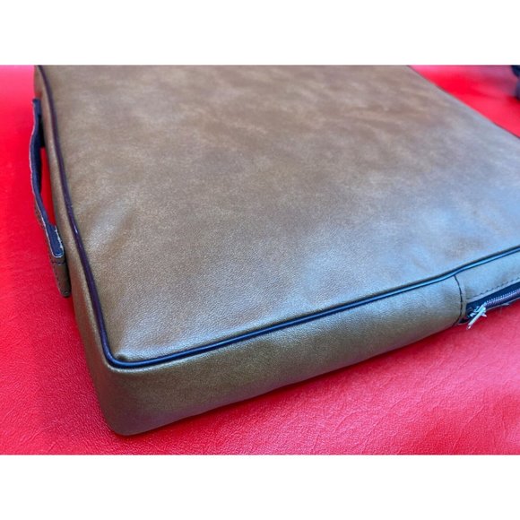 Vintage Faribo Acrylic Red Plaid Fluff Loomed Carefree Fringes Blanket NIP - Picture 9 of 9